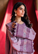Shades Of Winter By Florent Embroidered Twill Marina 3 Piece Unstitched Suit FL25SOW D-5A